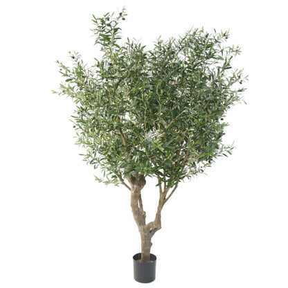 Arbre fruitier artificiel Olivier large - plante d'intérieur - H.215cm