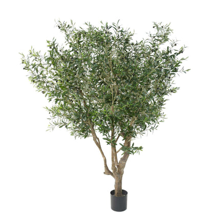 Arbre fruitier artificiel Olivier large - plante d'intérieur - H.215cm