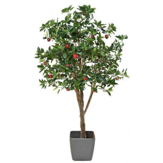 Arbre fruitier artificiel Pommier - plante pour intérieur - H.250cm