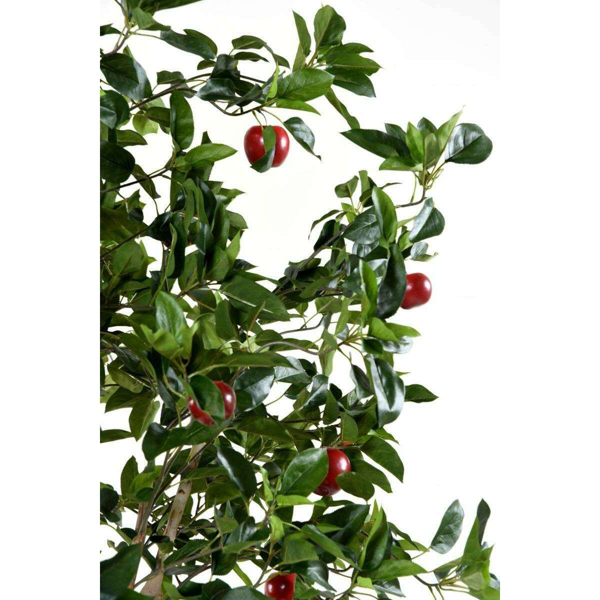 Arbre fruitier artificiel Pommier - plante pour intérieur - H.250cm