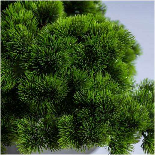 Arbre japonais artificiel Pin nuage anti-UV - intérieur extérieur - H.130cm