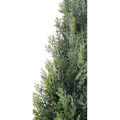 Arbuste artificiel Cyprès mini - intérieur extérieur - H.93cm vert