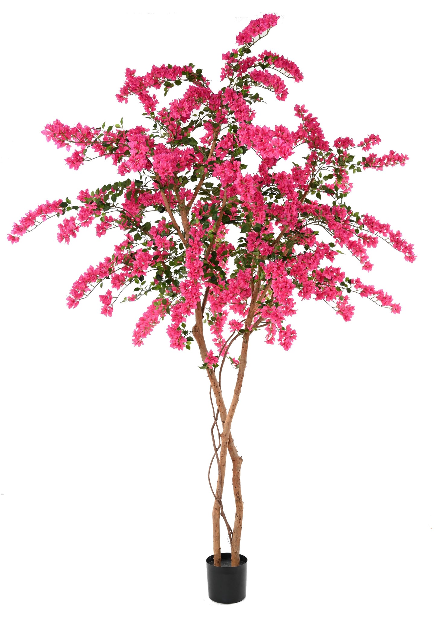 Arbre Bougainvillier artificiel - décoration intérieure - H.320cm - Fuchsia