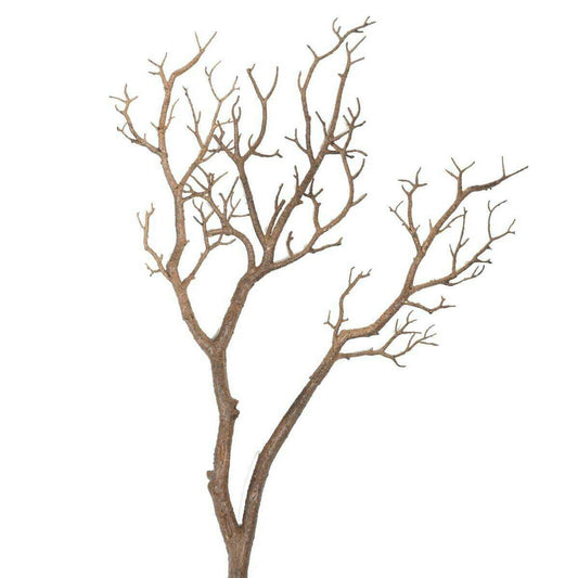 Branche artificielle imitation bois - décoration d'intérieur - H.105cm marron