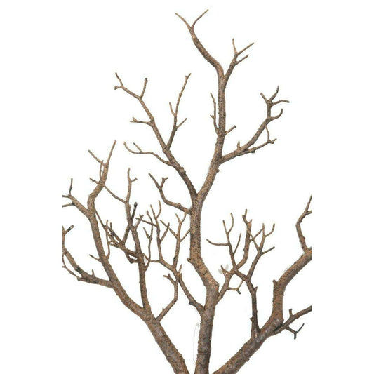 Branche artificielle imitation bois - décoration d'intérieur - H.65cm marron