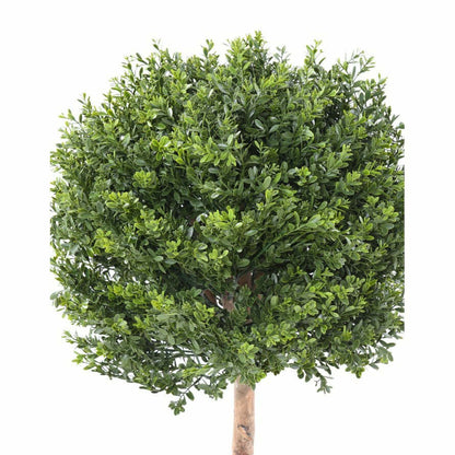 Plante artificielle Buis tige boule - résistant UV extérieur - H.110cm et Ø50cm