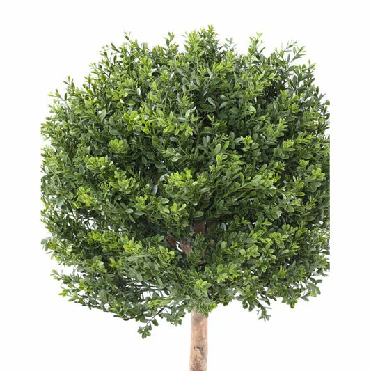 Plante artificielle Buis tige boule - résistant UV extérieur - H.110cm et Ø50cm