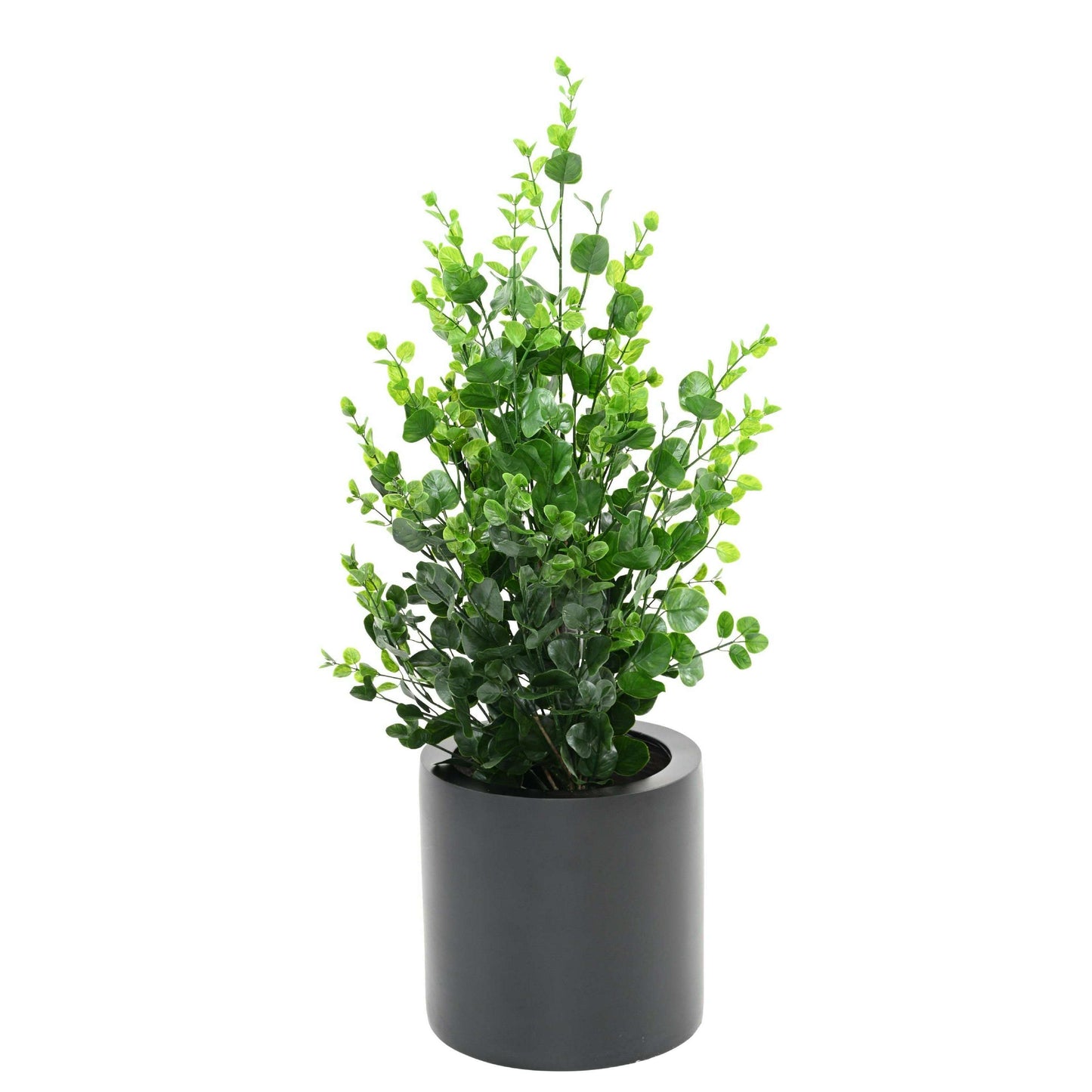 Buisson artificiel Eucalyptus UV - plante intérieur extérieur - H.90cm vert