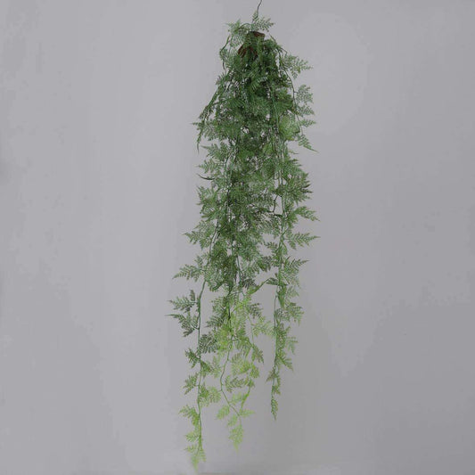 Chute artificielle Fougère - plante retombante d'intérieur - H.100cm vert