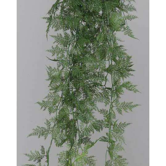 Chute artificielle Fougère - plante retombante d'intérieur - H.100cm vert