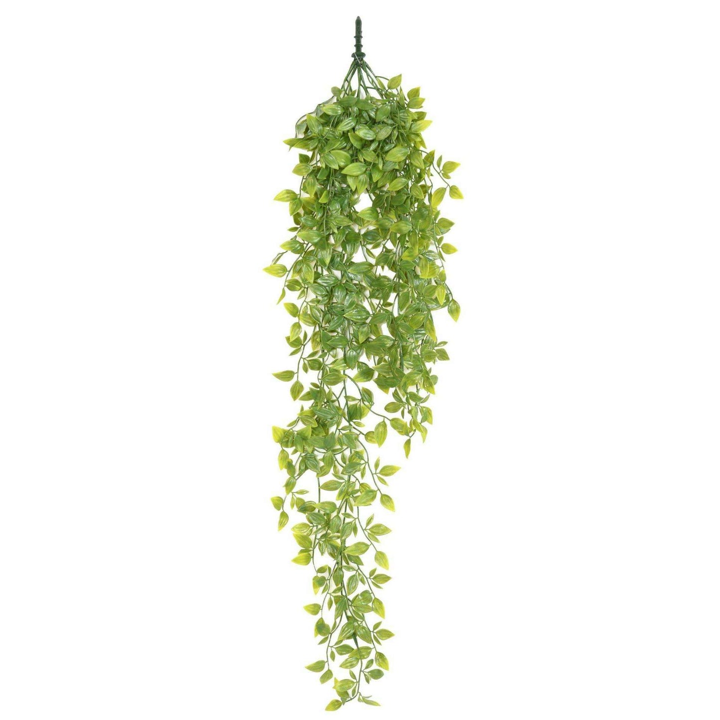 Chute artificielle Tradescantia résistant UV - plante pour extérieur - H.85cm vert