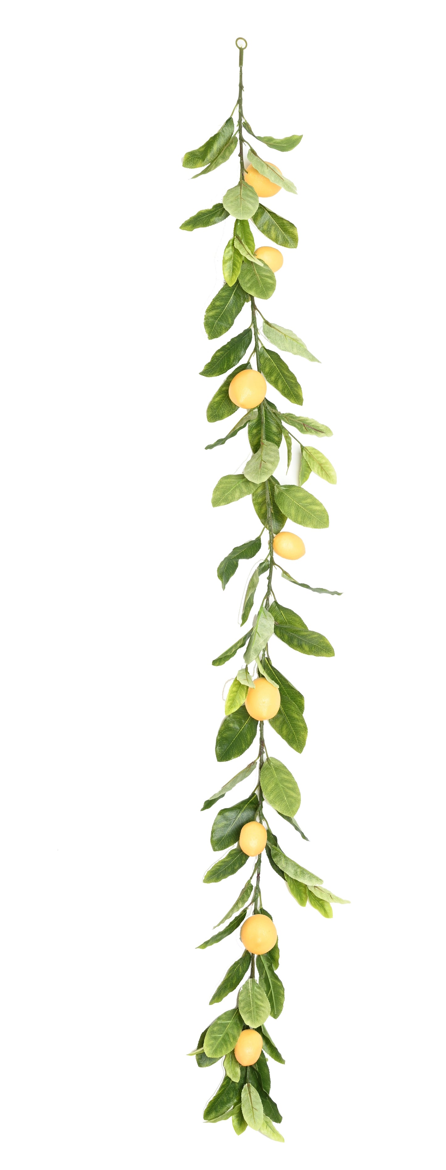 Guirlande de Citronnier artificielle et fruits de 160 cm - feuillage pour intérieur