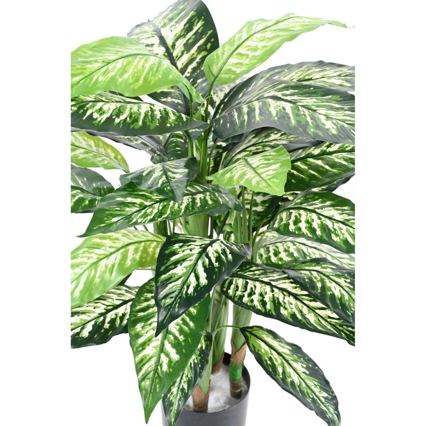 Dieffenbachia artificiel 100% recyclable - plante d'intérieur - H.80cm