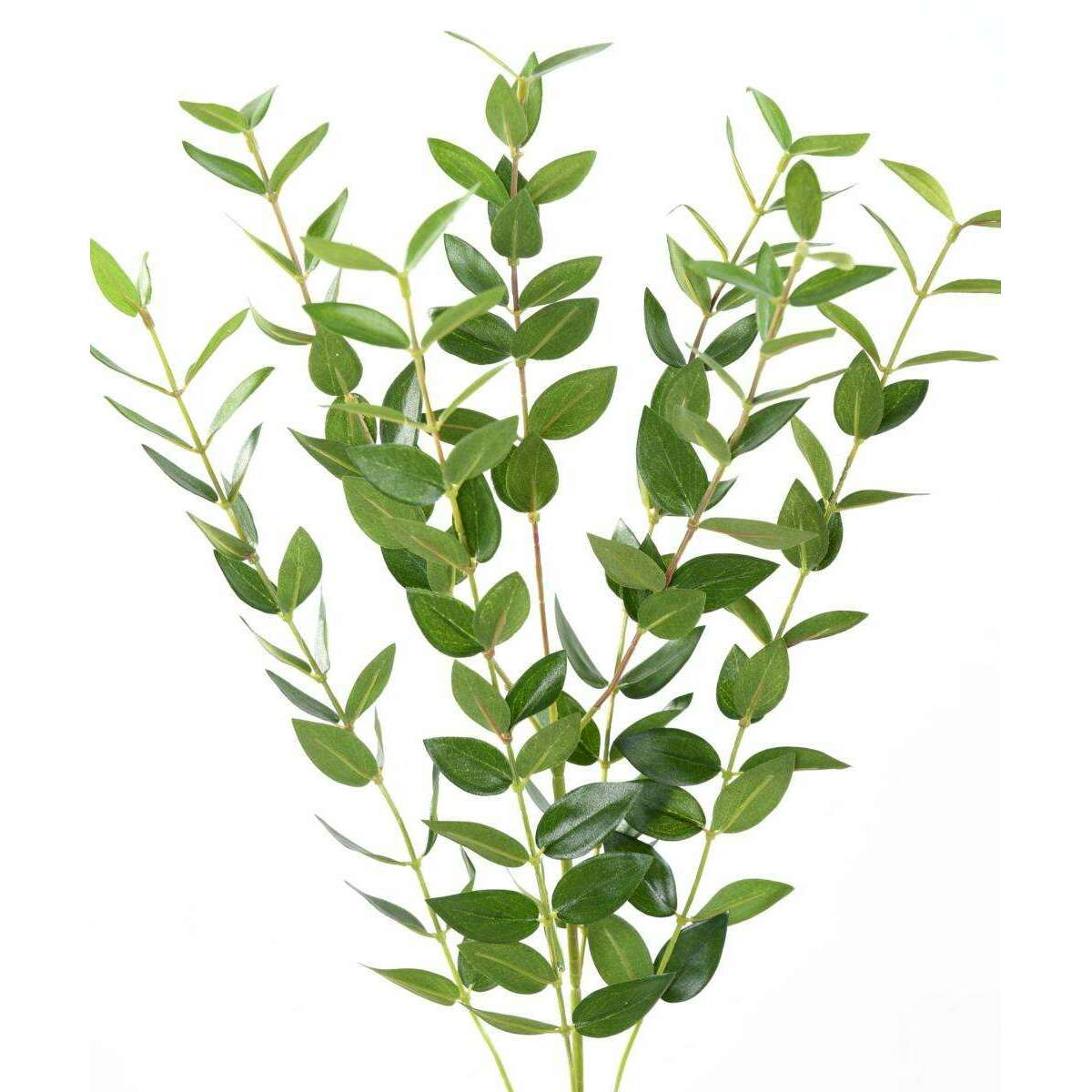 Feuillage artificiel Branche Eucalyptus - composition florale - H.60cm vert