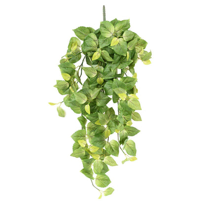 Feuillage artificiel chute de Coleus en piquet - plante d'intérieur - H.96cm vert