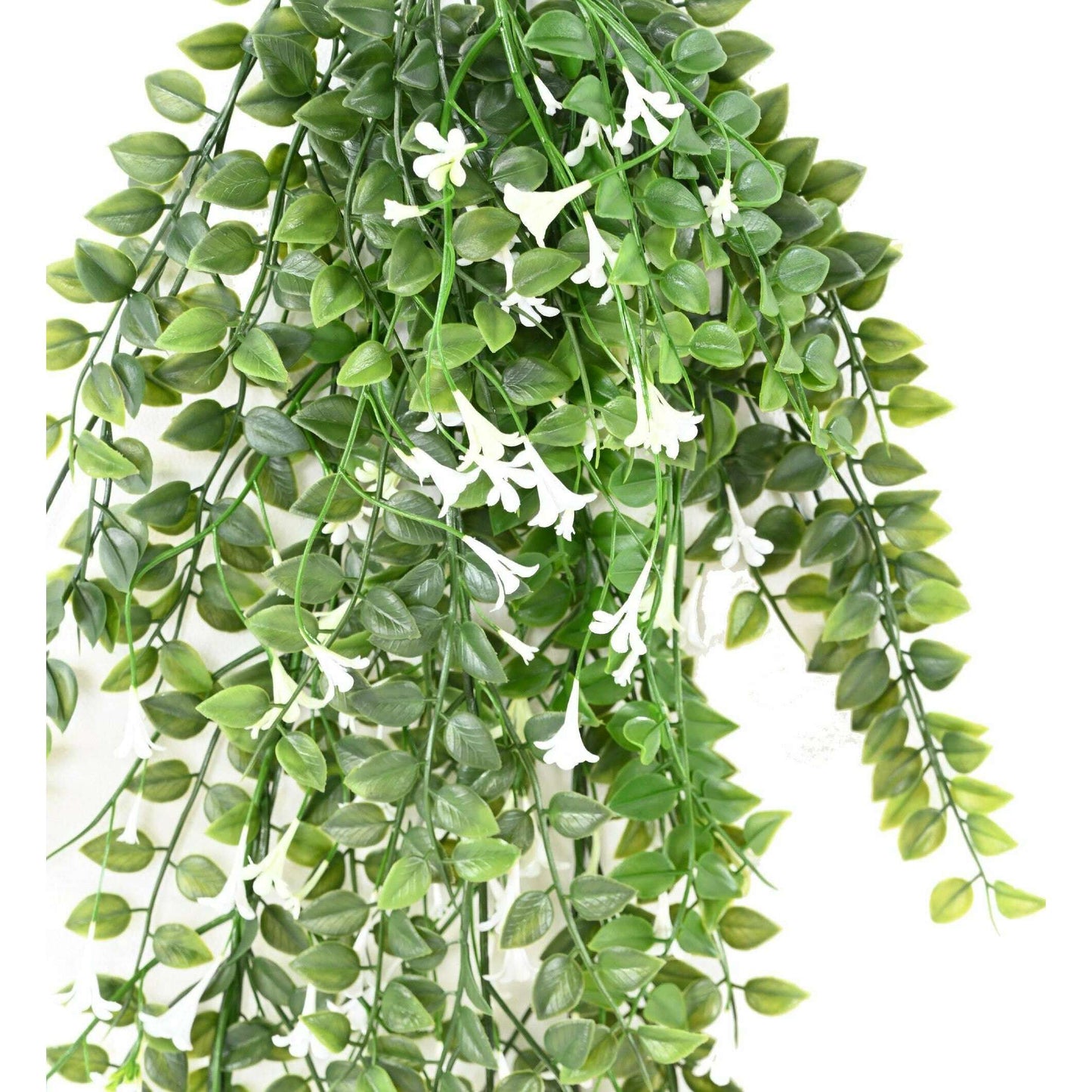 Feuillage artificiel chute de Dischidia fleuri - intérieur extérieur - H.65cm