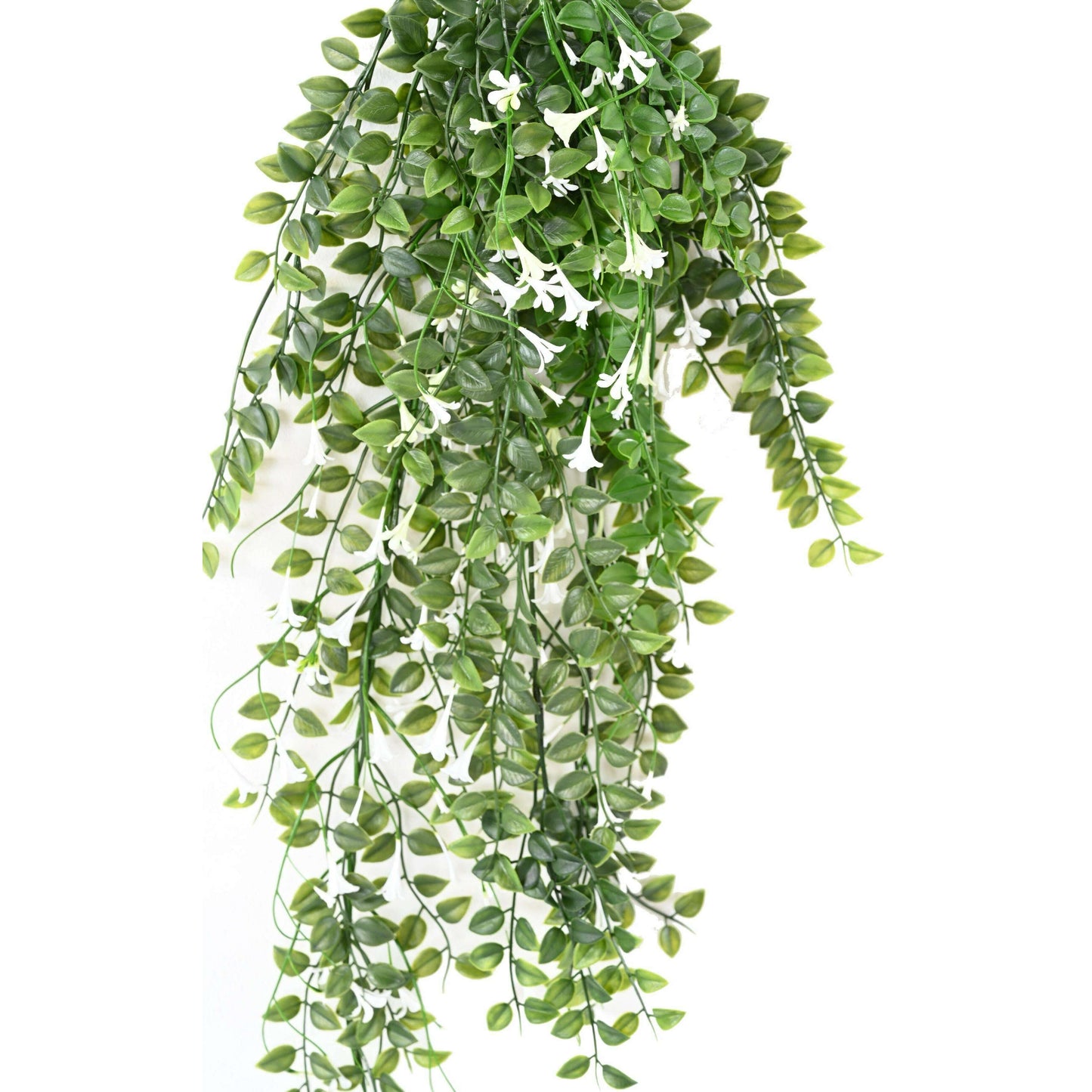 Feuillage artificiel chute de Dischidia fleuri - intérieur extérieur - H.65cm
