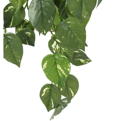 Feuillage artificiel chute de Pothos en piquet - Tergal UV extérieur - H.75cm vert