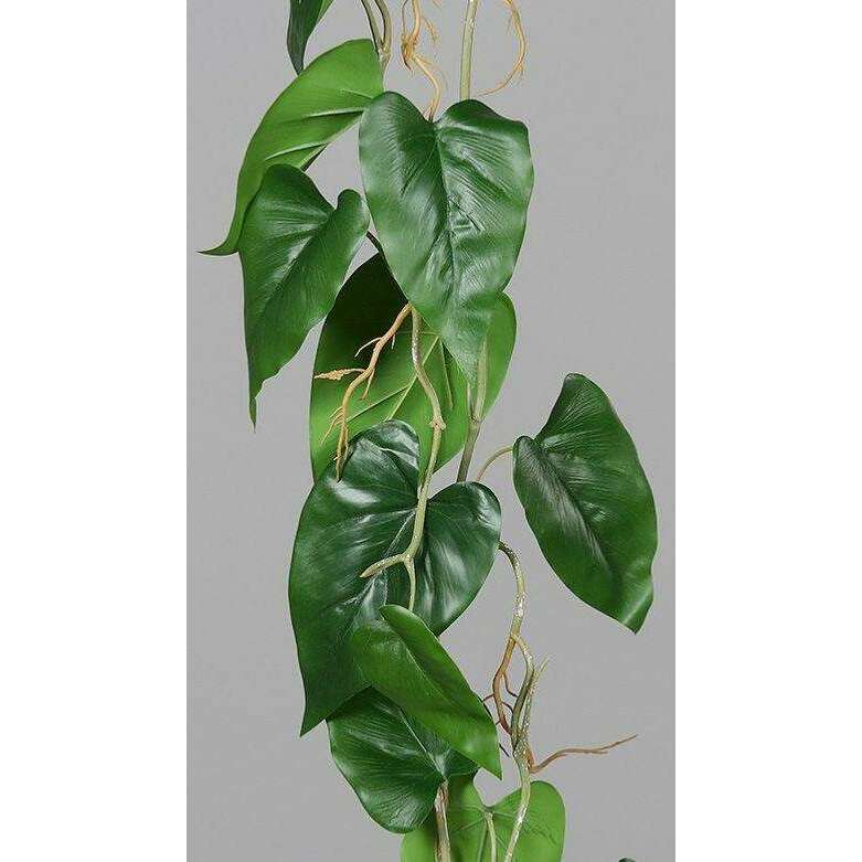 anthurium vert Feuillage artificiel Guirlande Anthurium - plante verte d'intérieur