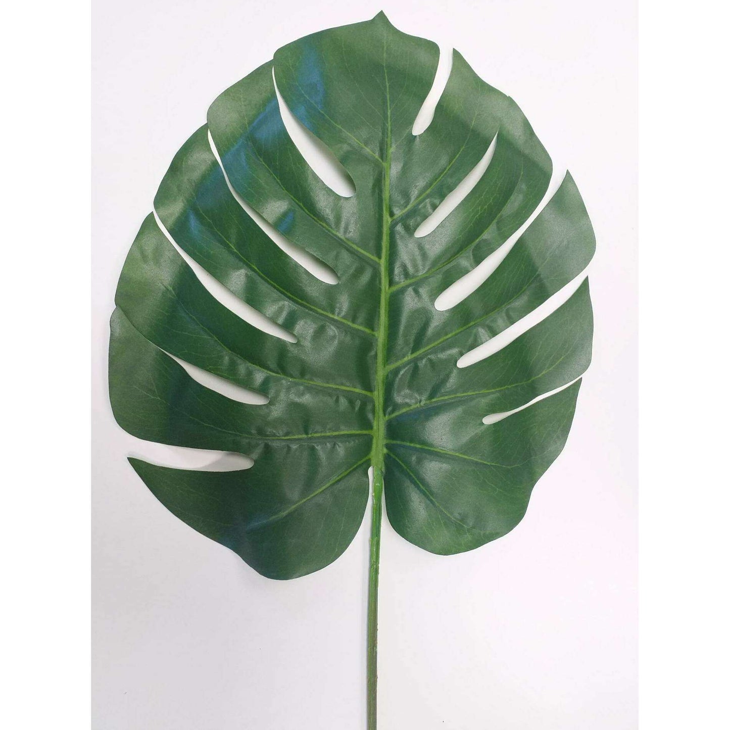 Feuille artificielle de Monstera - décoration d'intérieur - H.106cm vert