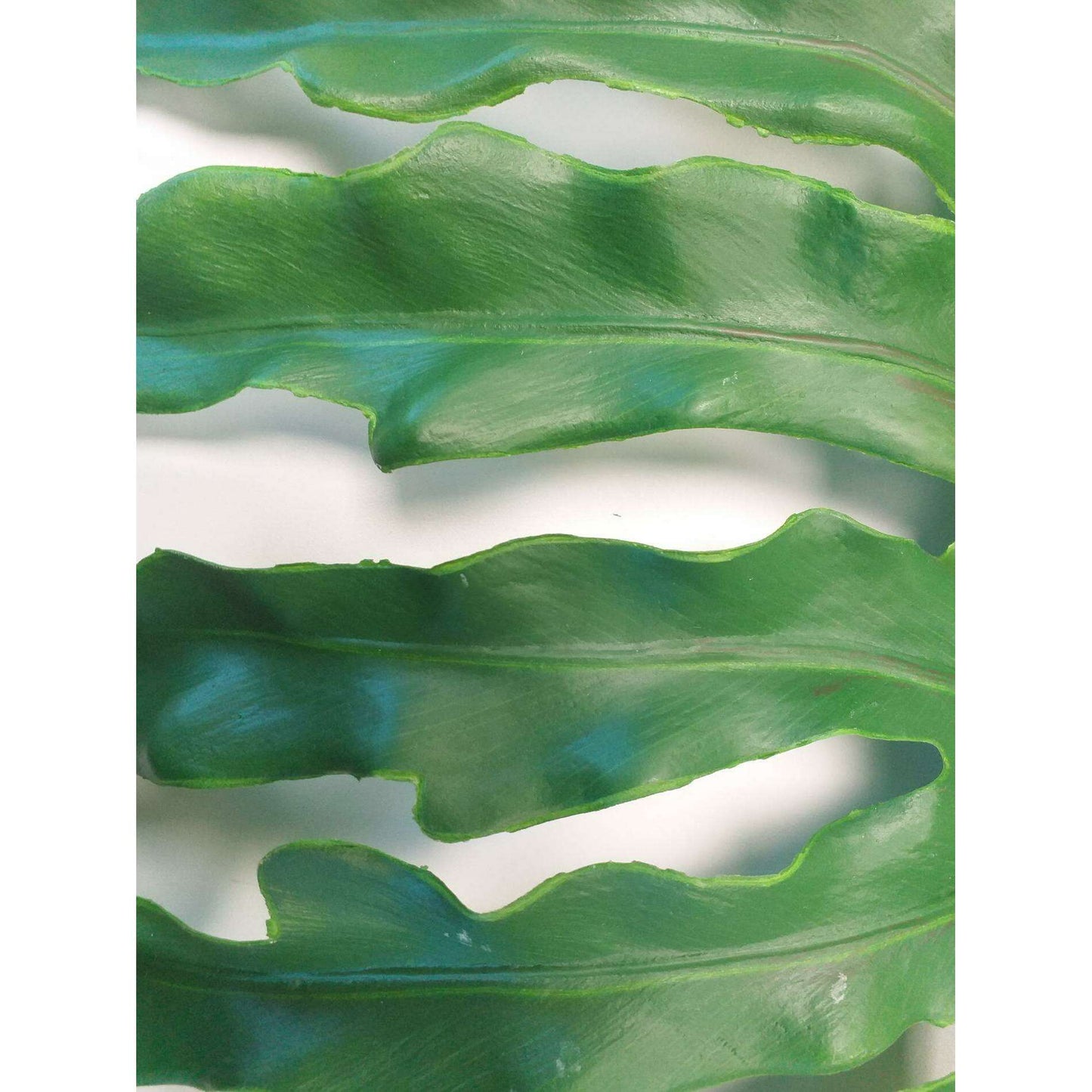 Feuille artificielle de Monstera - décoration d'intérieur - H.117cm vert