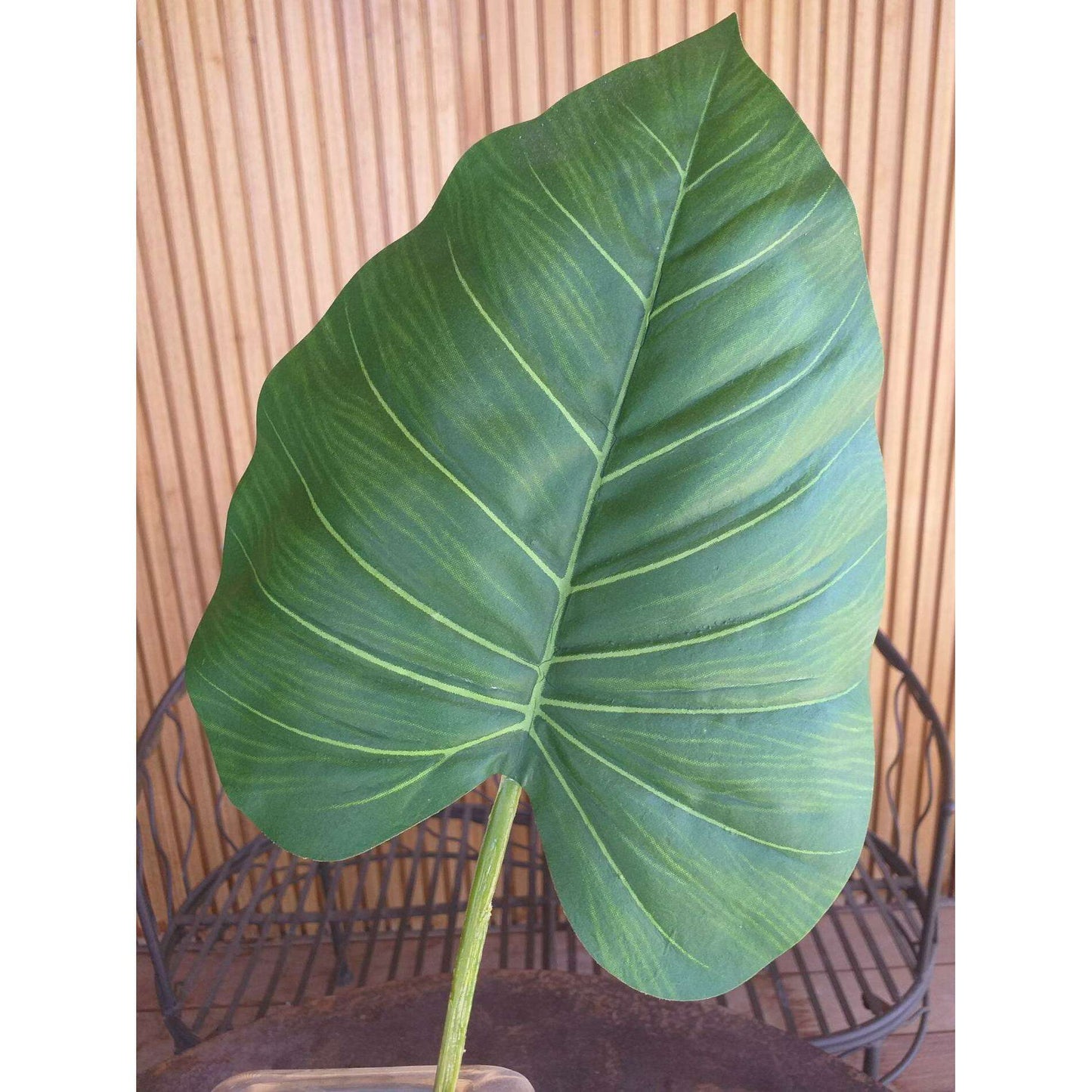 Feuille artificielle de Philo - décoration d'intérieur - H.63cm vert