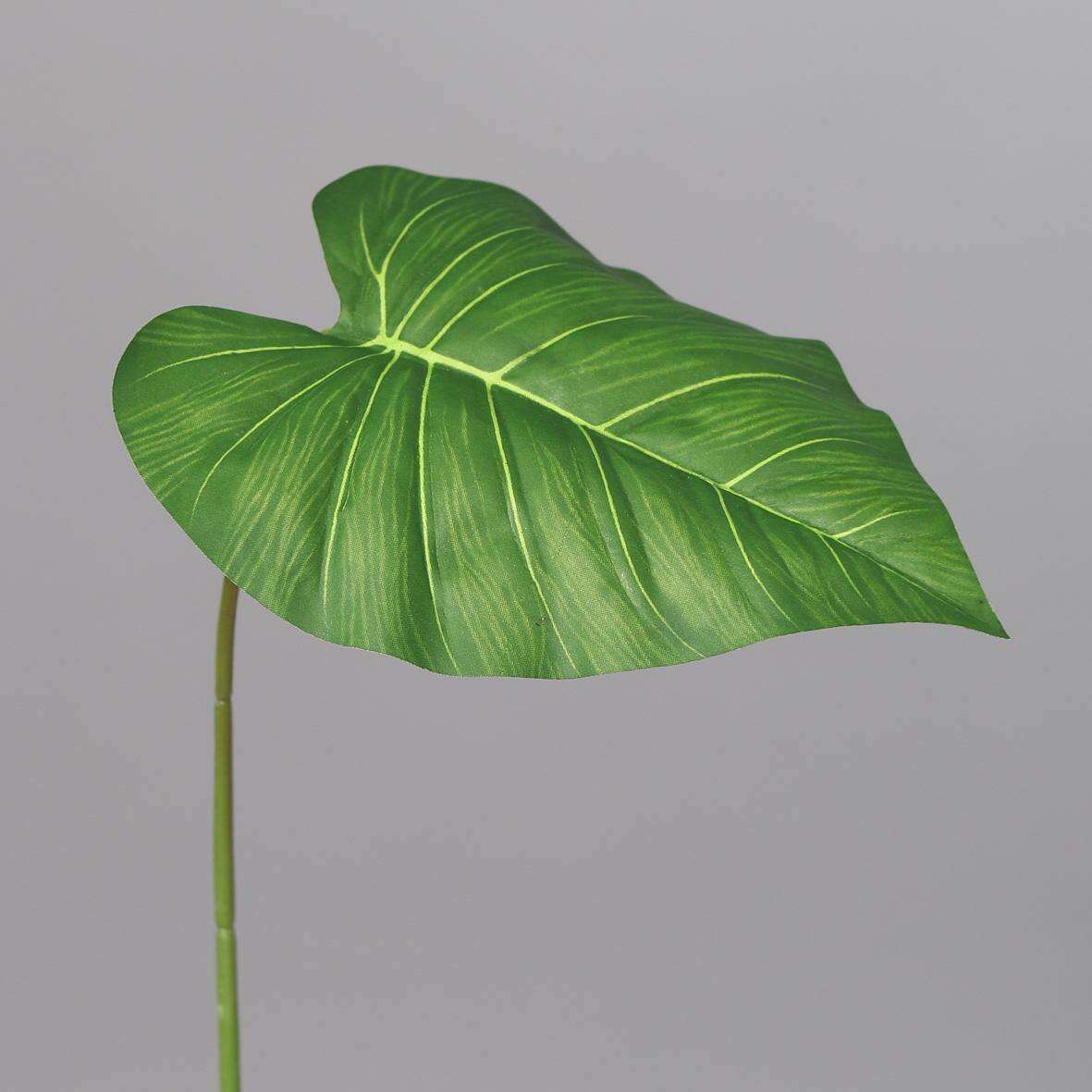 Feuille artificielle de Philo - décoration d'intérieur - H.63cm vert