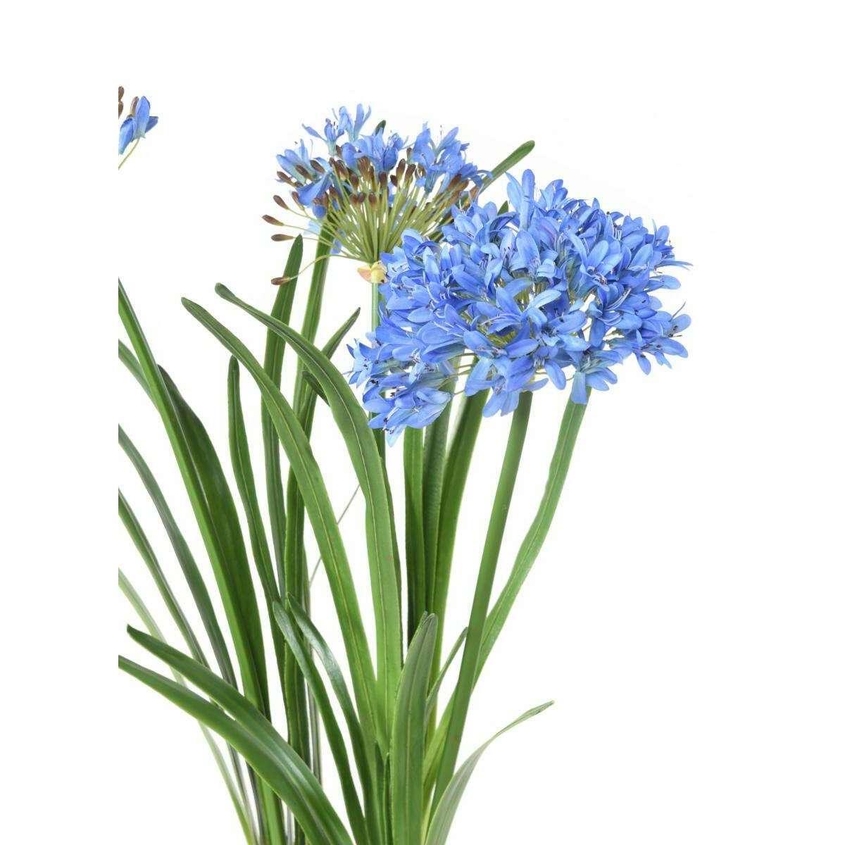 Fleur artificielle Agapanthe en motte - plante d'intérieur