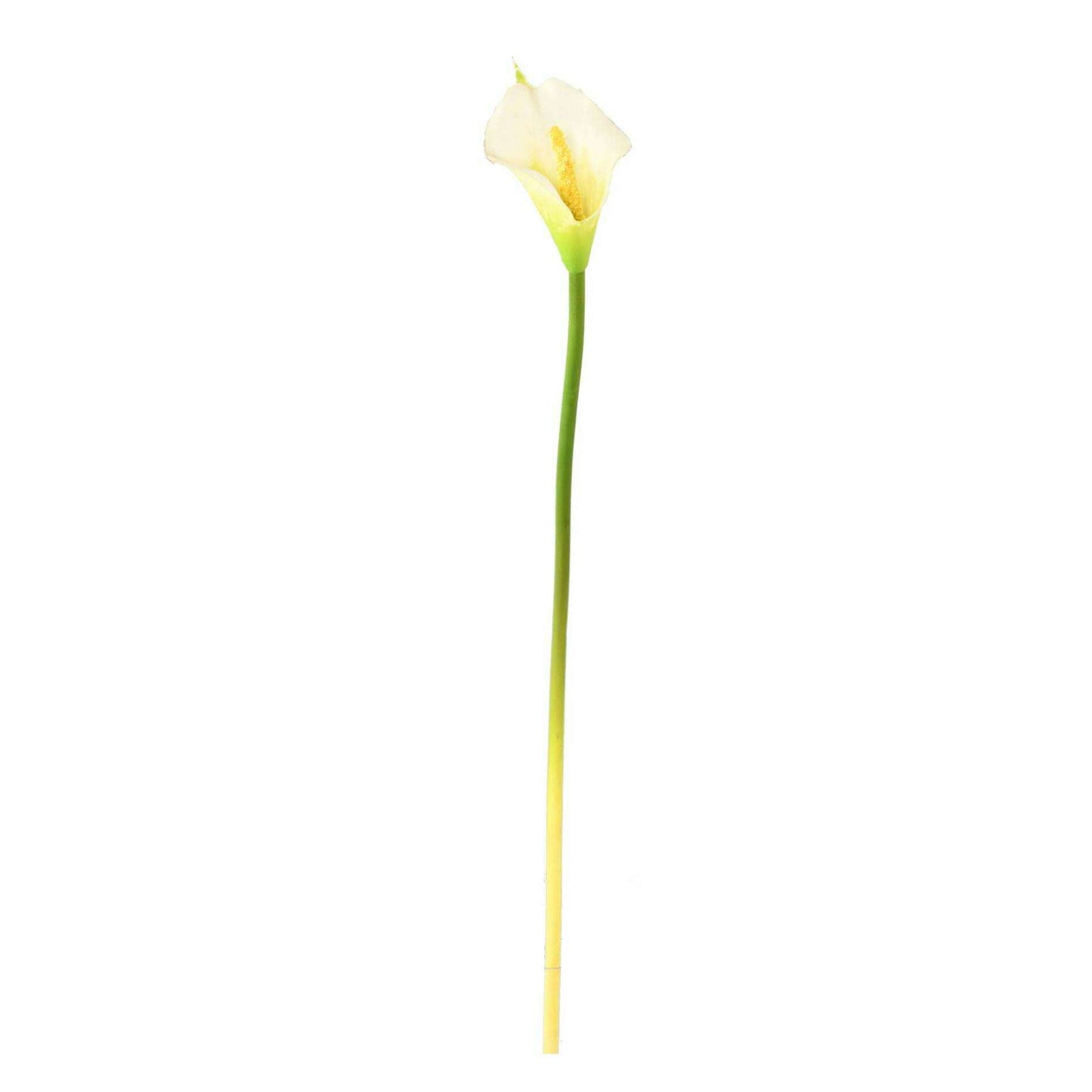 Fleur artificielle (ARUM) Arome - composition bouquet - H.44cm blanc