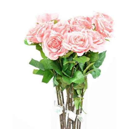 Fleur artificielle coupée rose - décoration d'intérieur - H.66cm rose