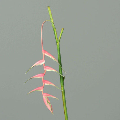 Fleur artificielle Héliconia pendula - fresh touch haute qualité - H.116cm rose