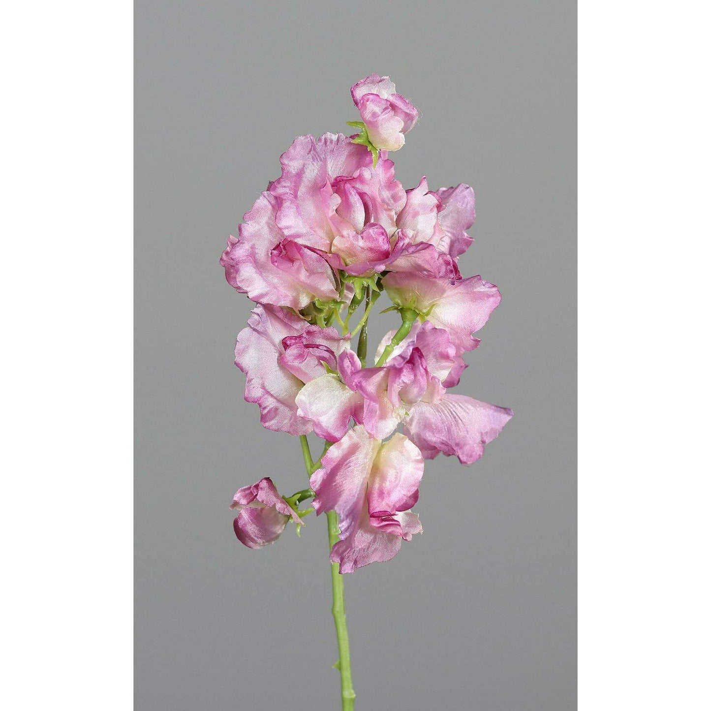 Fleur artificielle Pois de senteur - composition florale - H.46cm lilas