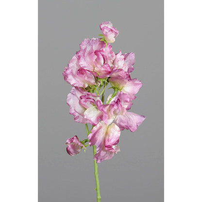 Fleur artificielle Pois de senteur - composition florale - H.46cm lilas