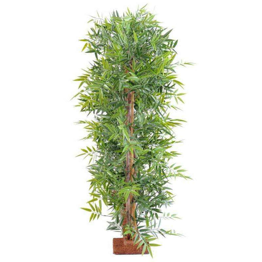 Haie artificielle Bambou Japanese Plastique UV - extérieur - H.110cm