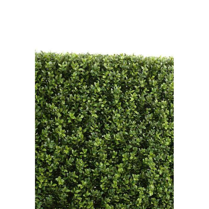 Haie artificielle Buis new structure métal - décoration extérieur - H.185cm