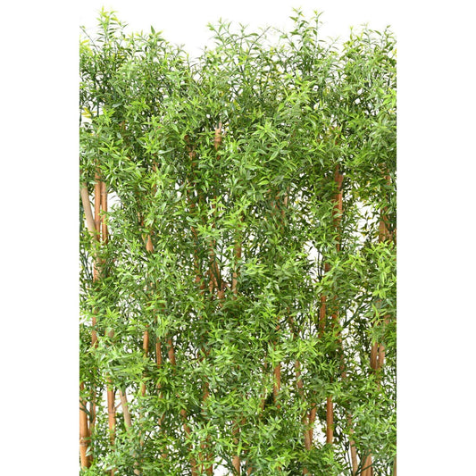 Haie artificielle Eucalyptus Plastique UV - plante pour extérieur - H.110cm