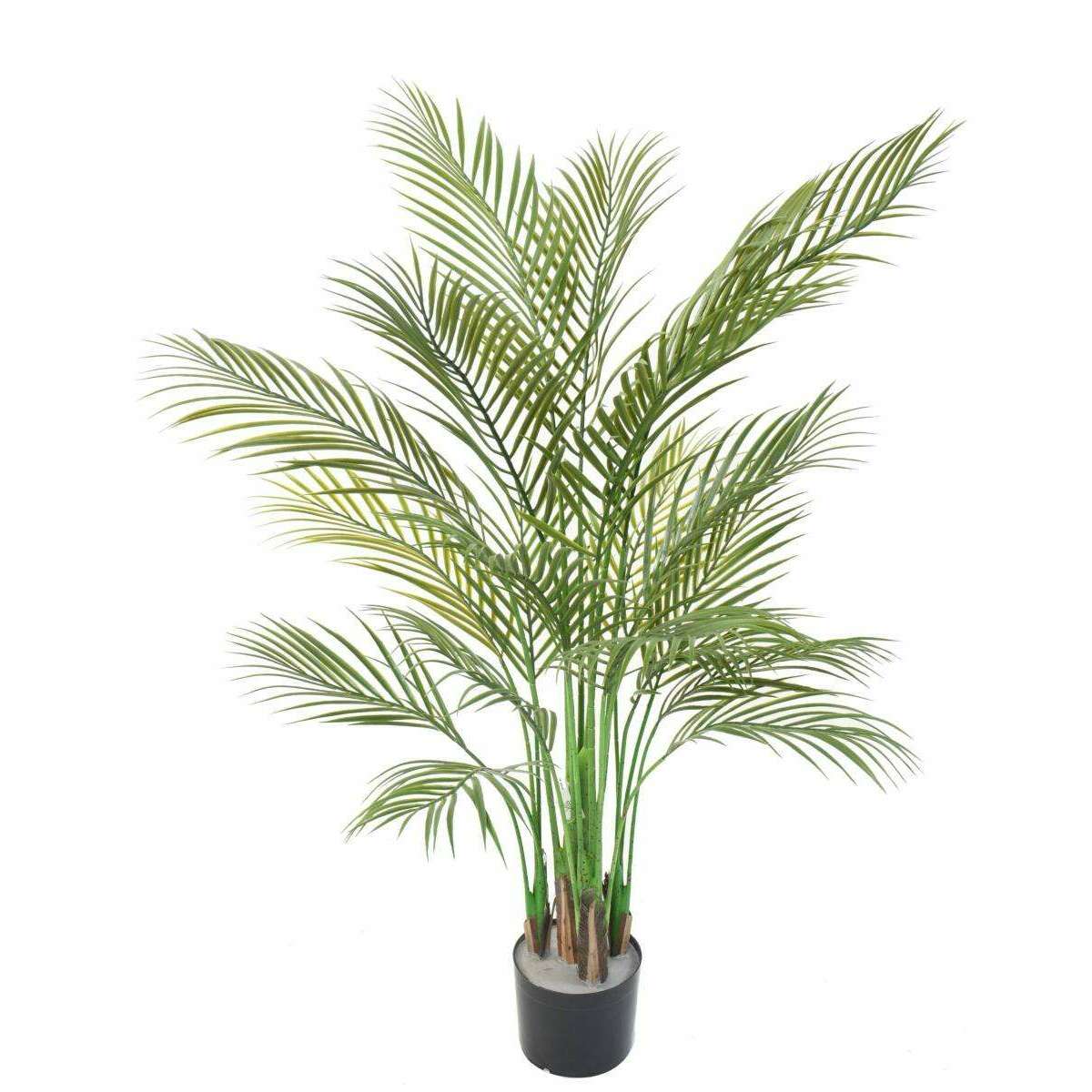 Palmier artificiel Areca multi Tree - plante pour intérieur - H.125cm vert