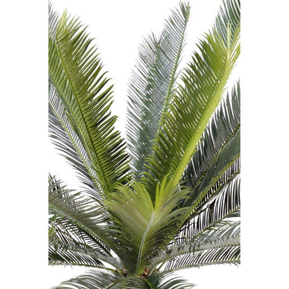 Palmier artificiel Cycas tronc - plante intérieur extérieur - H.100cm vert
