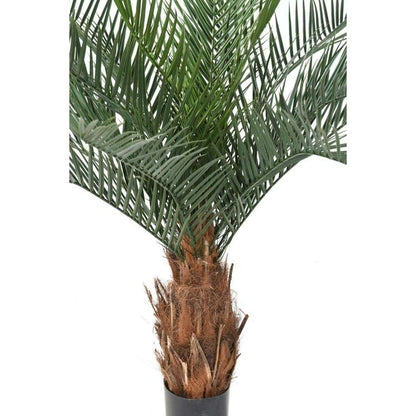Palmier artificiel Phoenix 18 palmes - intérieur extérieur - H.130cm vert