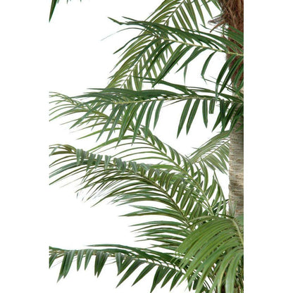 Palmier artificiel Phoenix 3 troncs - plante intérieur - H.225cm vert
