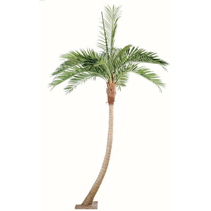 Palmier coconut courbe new - plante artificielle d'intérieur - H.400cm