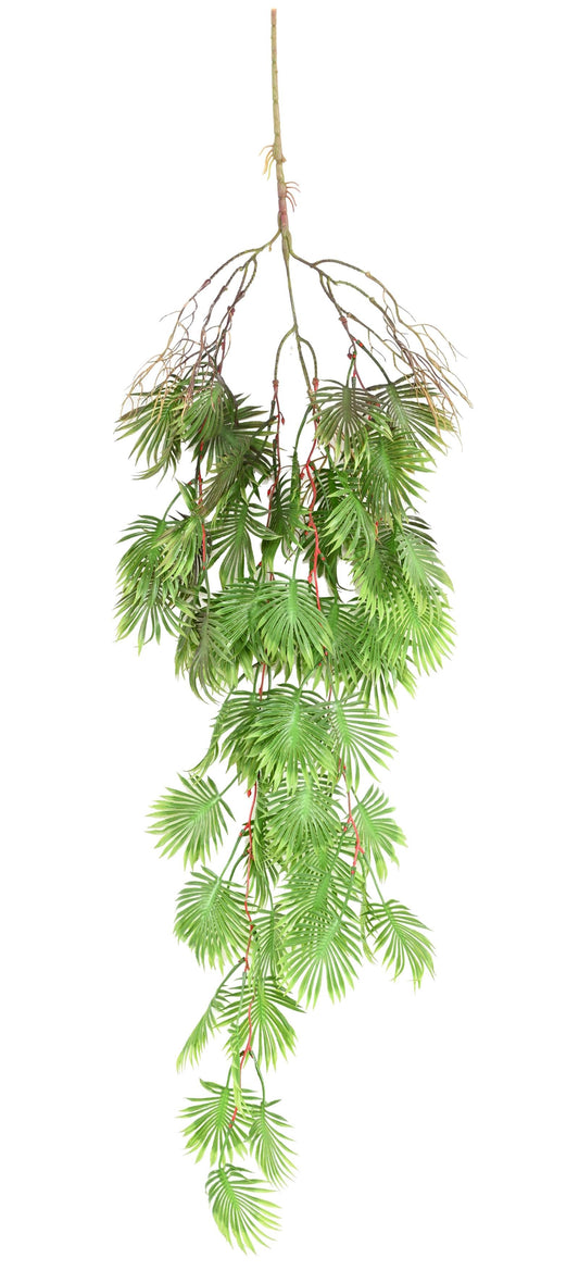 Chute Philodendron monstera artificielle - Feuillage intérieur - H.110cm vert - L3