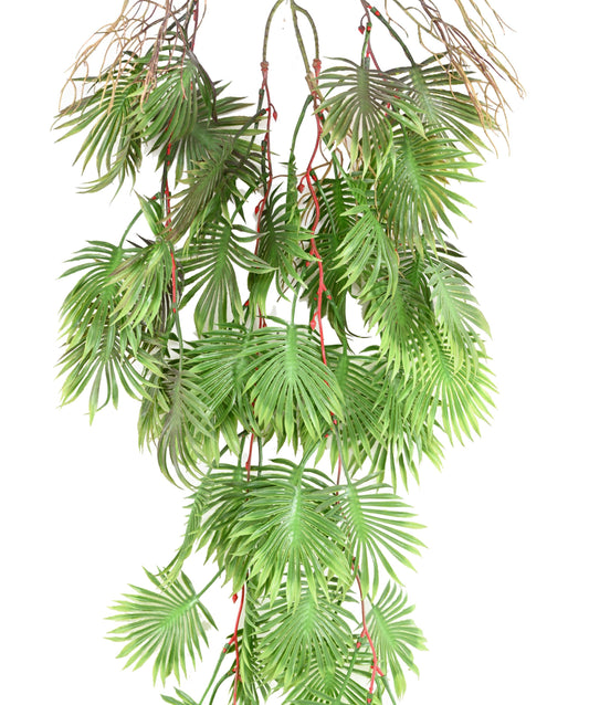 Chute Philodendron monstera artificielle - Feuillage intérieur - H.110cm vert - L3