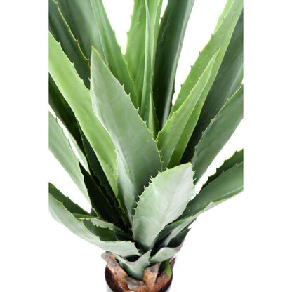Plante artificielle Agave Furcraea - intérieur extérieur - H.110cm vert