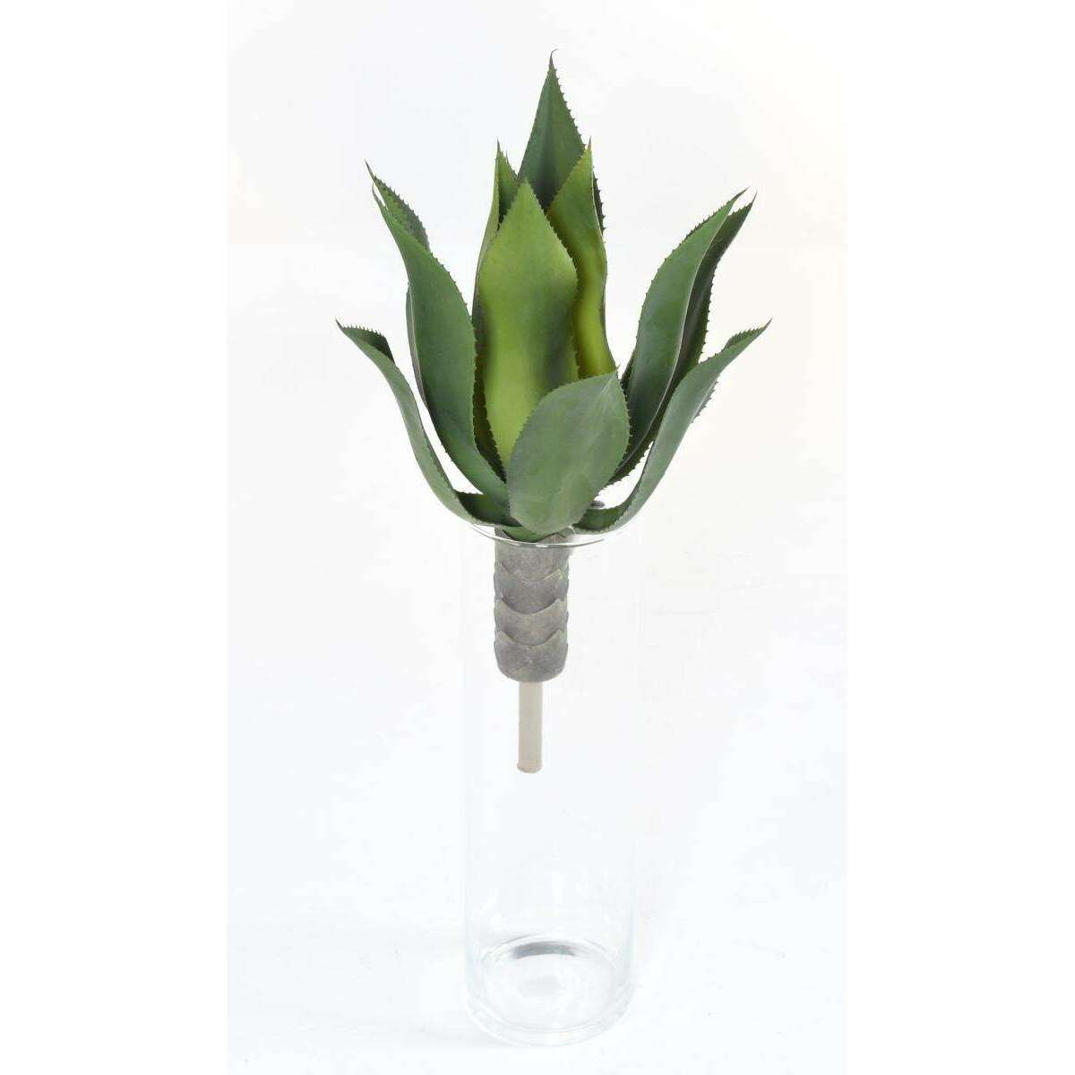 Plante artificielle Agave tige de plantation - cactus pour intérieur - H.60cm