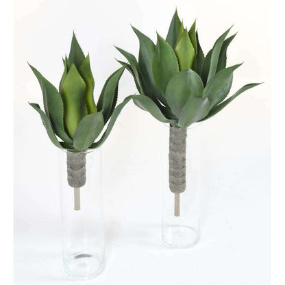 Plante artificielle Agave tige de plantation - cactus pour intérieur - H.75cm