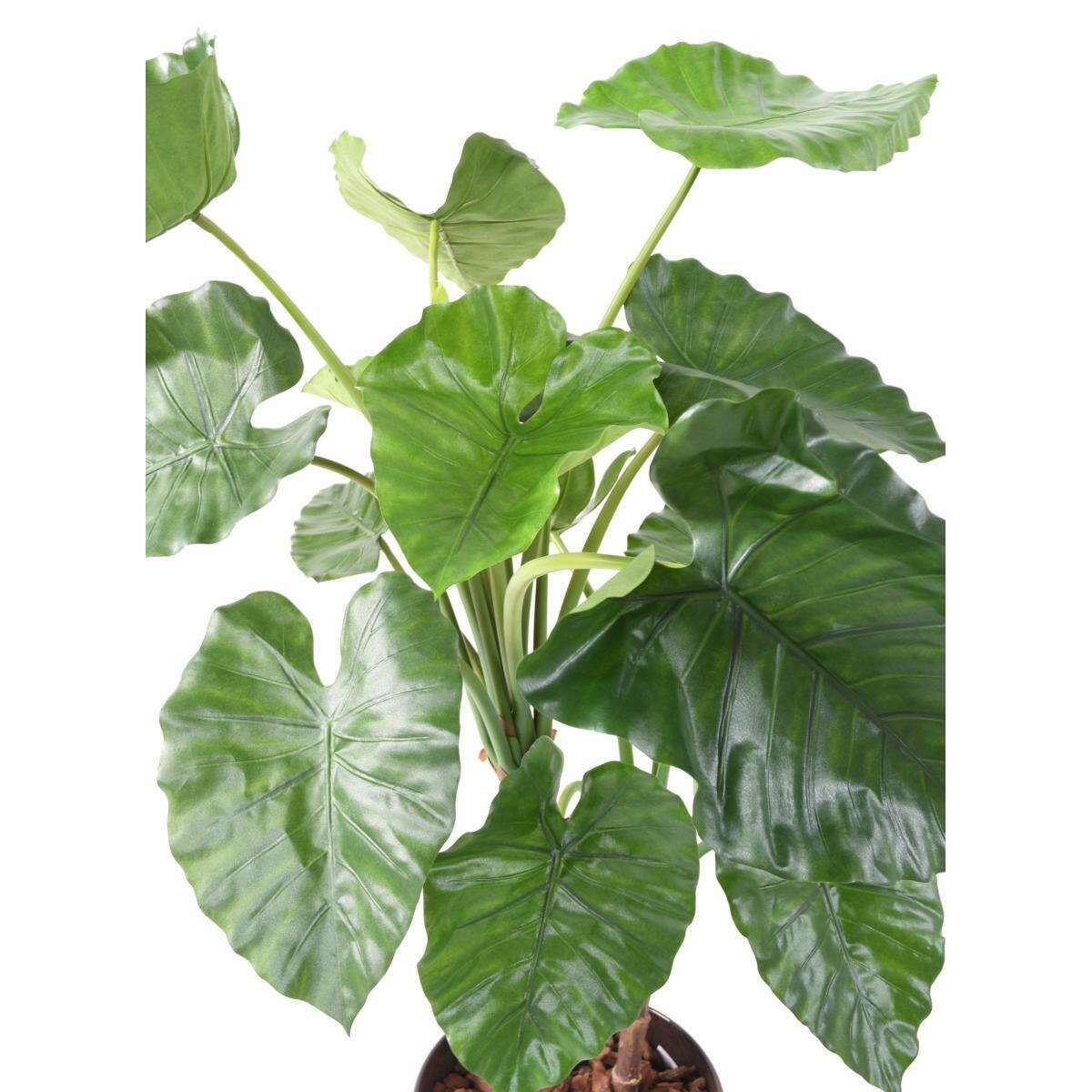 Plante artificielle Alocasia Calidora - décoration d'intérieur - H.130cm