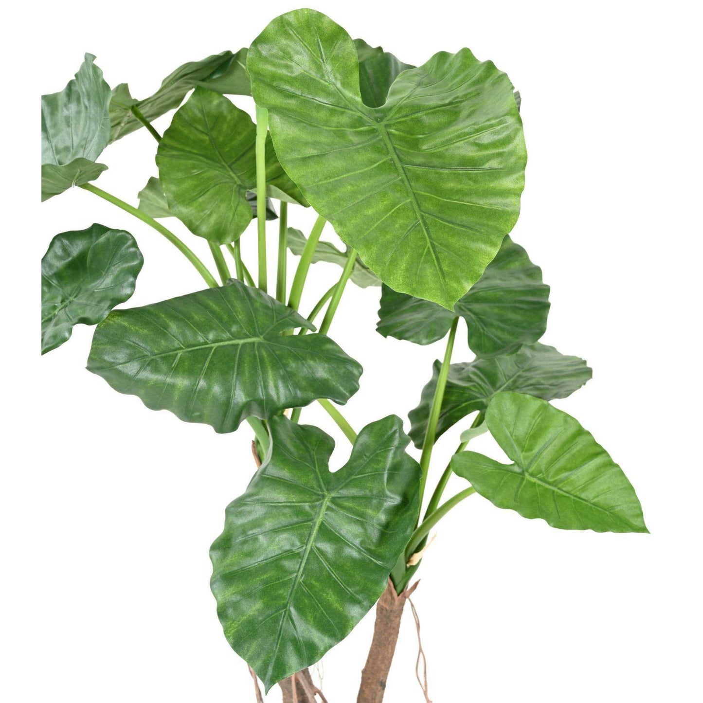 Plante artificielle Alocasia Calidora 2 troncs - décoration d'intérieur - H.130cm