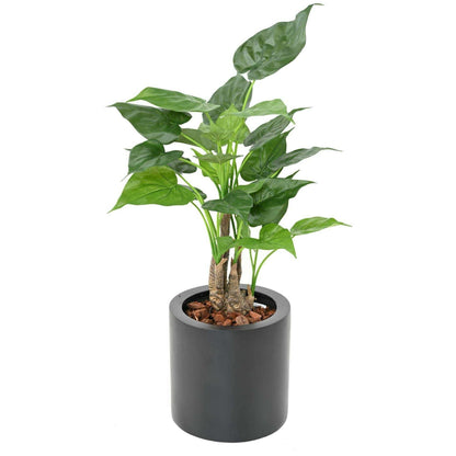 Plante artificielle Alocasia Cucullata - plante tropicale d'intérieur - H.80cm