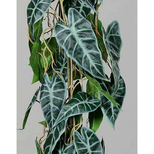 Plante artificielle Alocasia en pot - plante verte d'intérieur - H.80cm